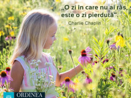 CITATUL ZILEI. O zi în care nu ai râs, este o zi pierdută