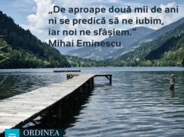 CITATUL ZILEI. De aproape două mii de ani ni se predică să ne iubim, iar noi ne sfâșiem