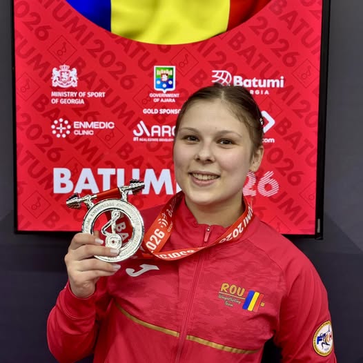 Andreea COTRUTA ramane cu medalia de argint