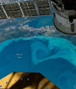 Imagine de la Observatorul Pământului NASA 