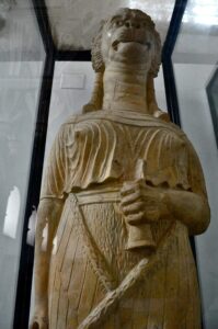 Tanit cu cap de leu, de la Muzeul Bardo din Tunisia